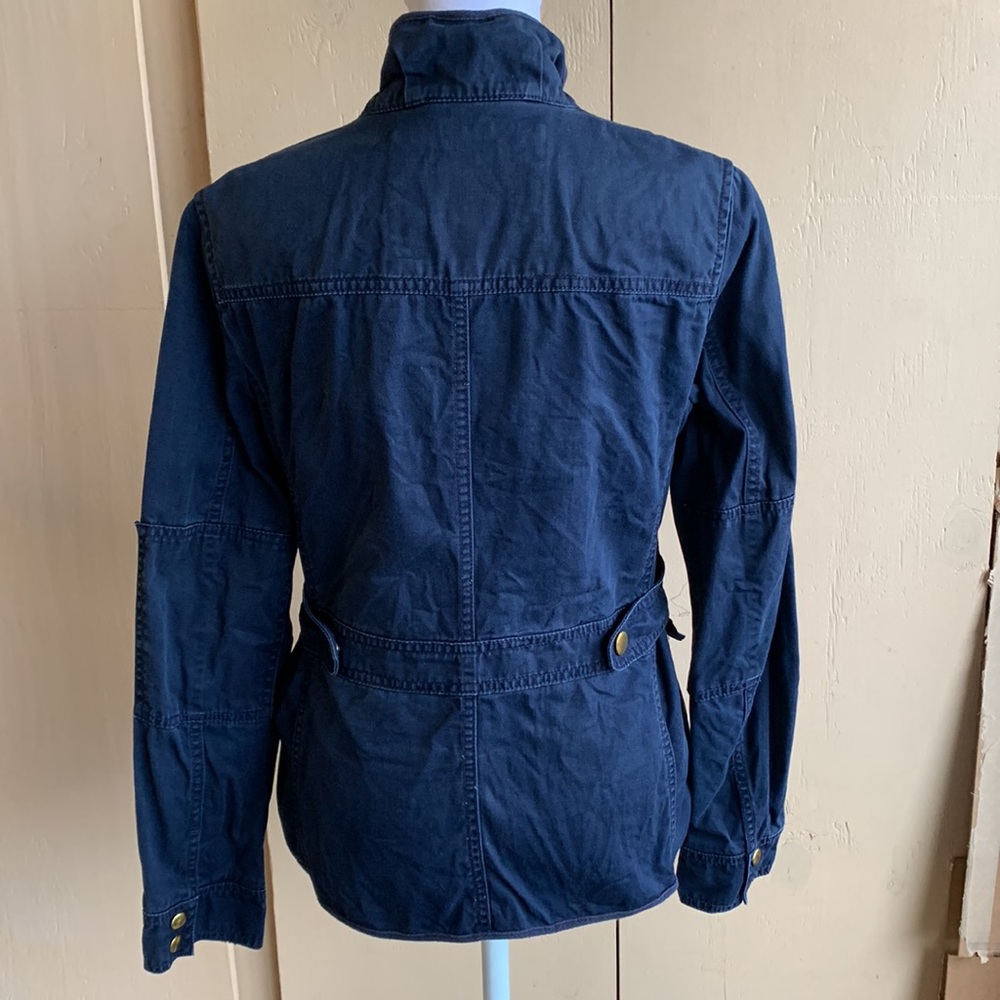 J Crew Sz XS Navy Blue Field Jacket - Picture 4 of 8